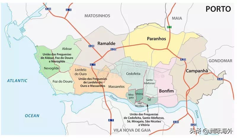 葡萄牙波尔图杜罗河风光,葡萄牙里斯本景色