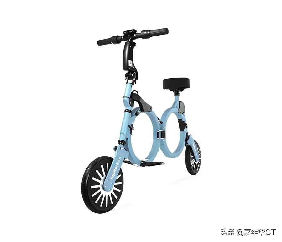 最小的折叠电动自行车,高端超小轻便折叠自行车
