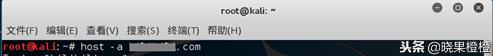小白客带你走进黑客世界15kalilinux下的信息收集技术