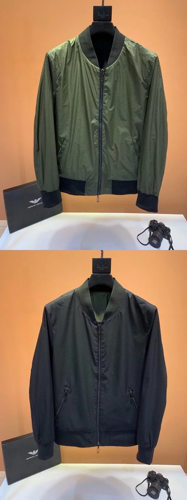 阿玛尼夹克,阿玛尼飞行夹克限定