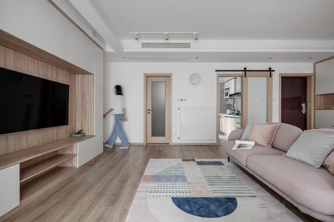 140平简约浅色系装修,轻奢浅冷色调装修高级感120平