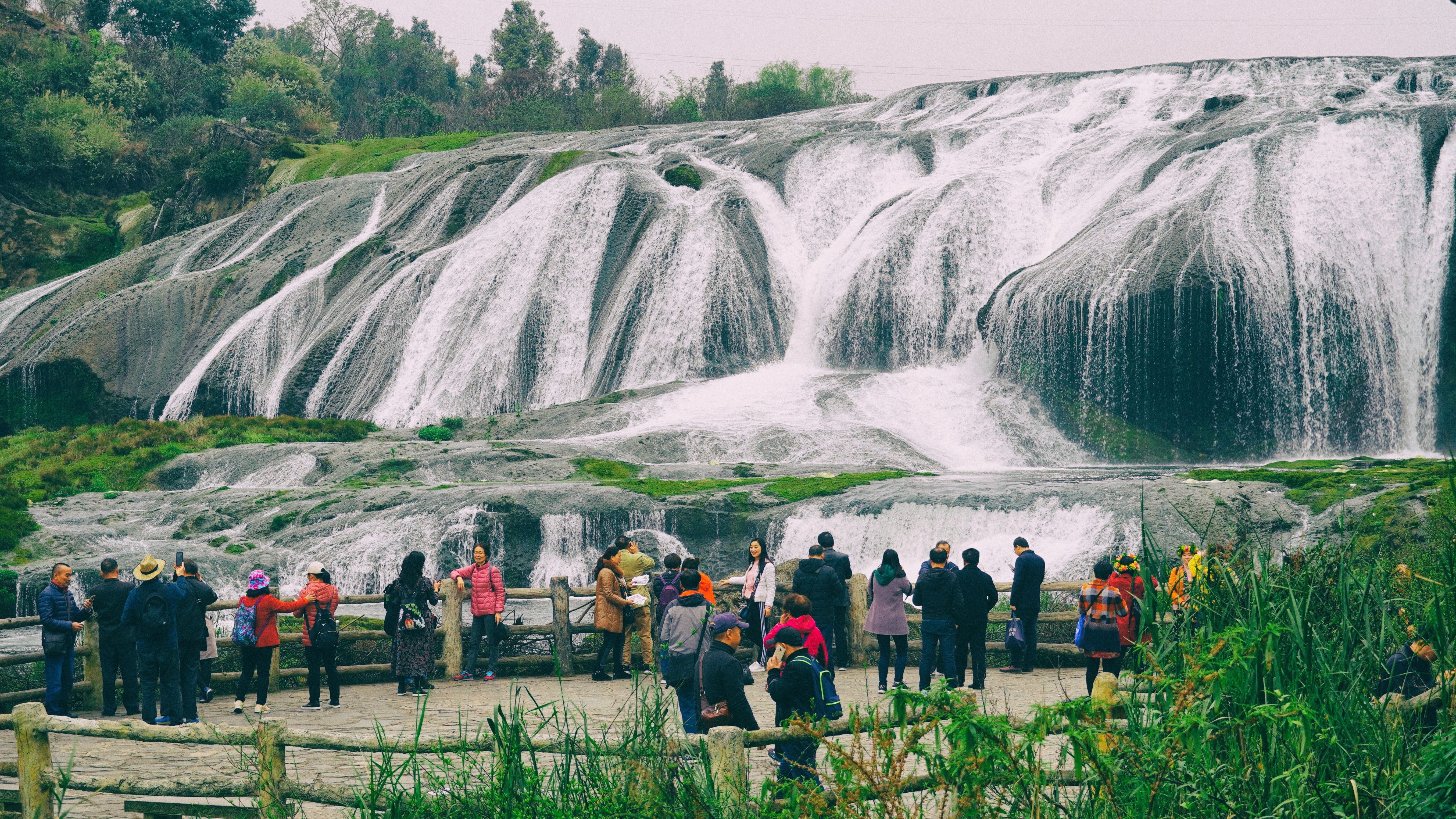 总要和心爱的人去一次黄果树瀑布,一个人去黄果树瀑布旅游