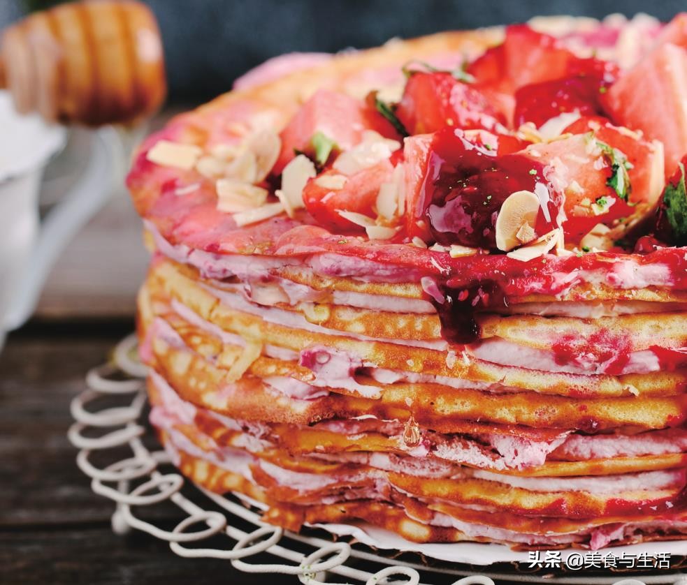 只用平底锅就可以做的简单小甜品,自制冰冰凉凉的小甜点