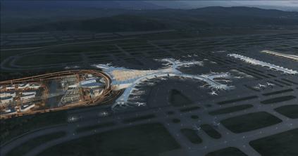 昆明长水国际机场t2什么时候扩建,昆明长水国际机场ts2卫星厅进展