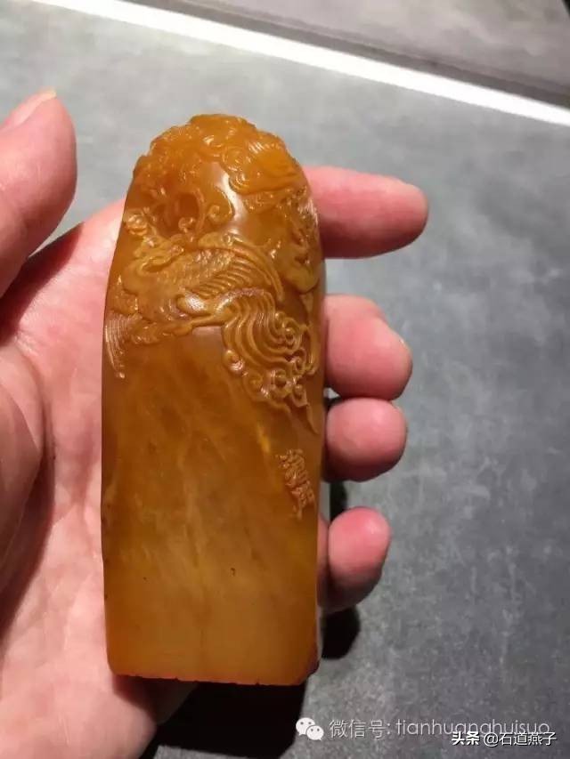 真品田黄及田黄冻石图片大全,天价田黄石及国宝田黄一览