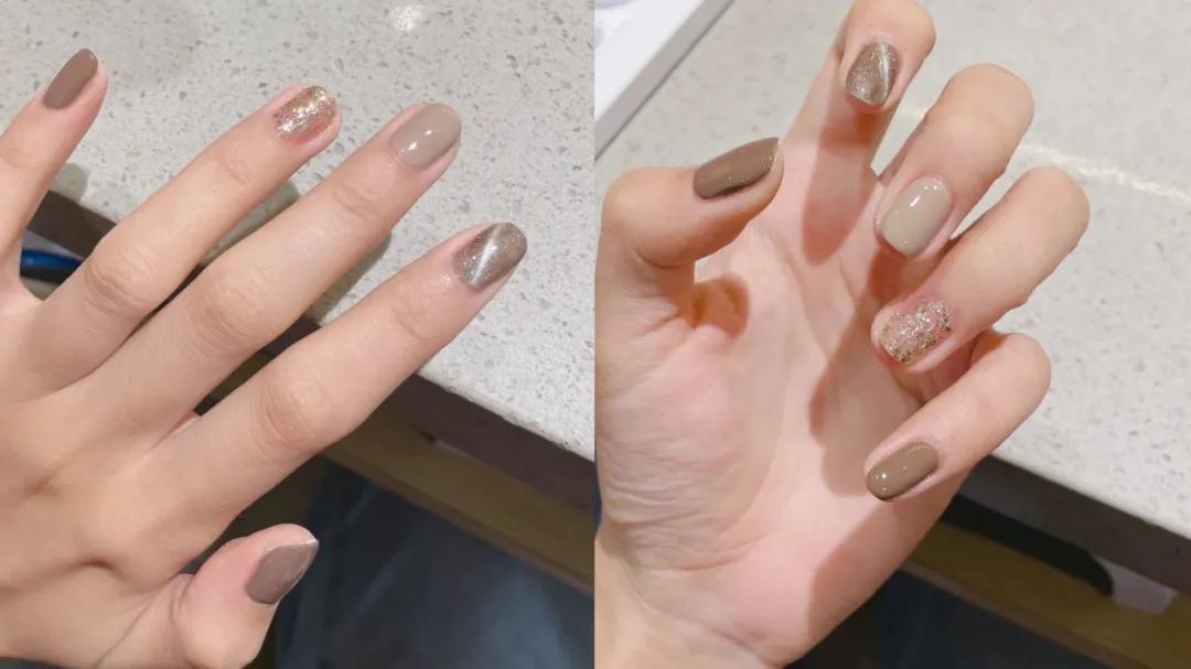 2022显白又高级的美甲海底捞,海底捞美甲图片2022新款裸色