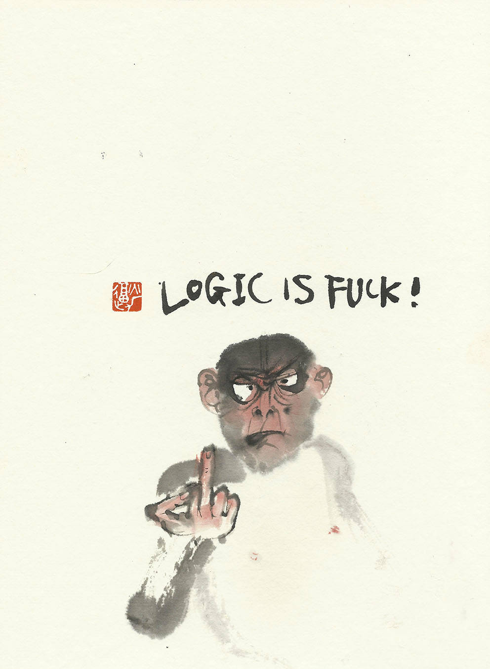 他画的猴子都是来搞笑的吗？让人看得停不下来