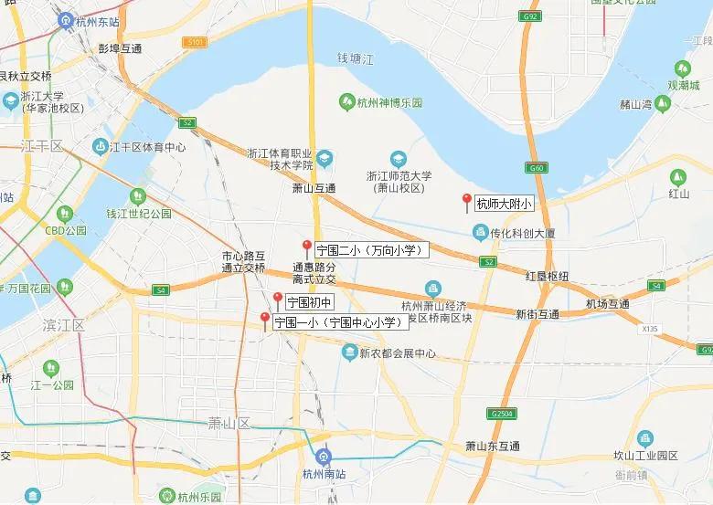 杭州未来科技城对应学区,杭州宁围学区房