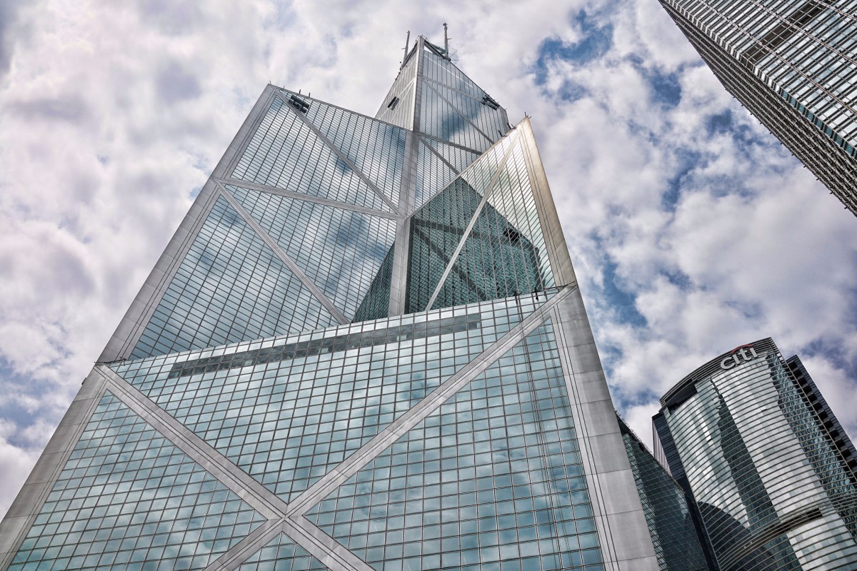 贝聿铭设计的香港中银大厦,香港中国银行大厦贝聿铭