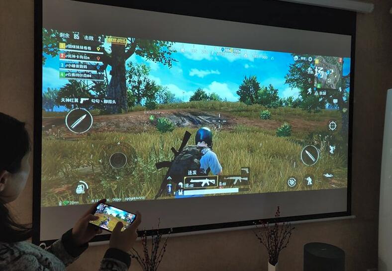 坚果微果迷你投影,世界上最大的触屏手机