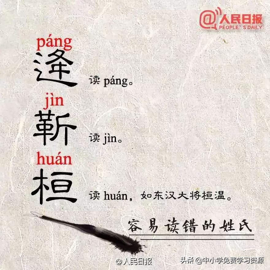 人民日报：除了“蛋挞”，这些字你也可能会读错！