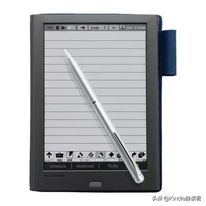 夏普电子手写本,夏普新一代彩色墨水屏