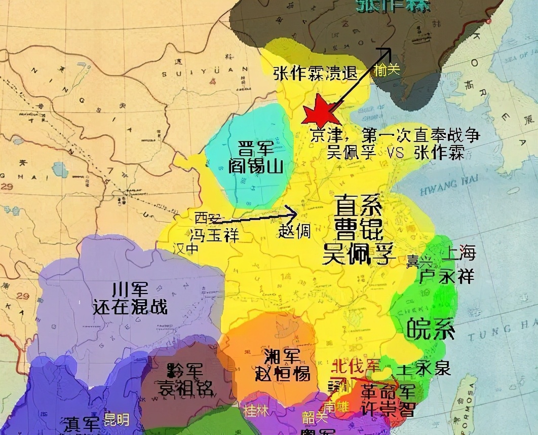 1926年长安战役,1925年粤桂战争