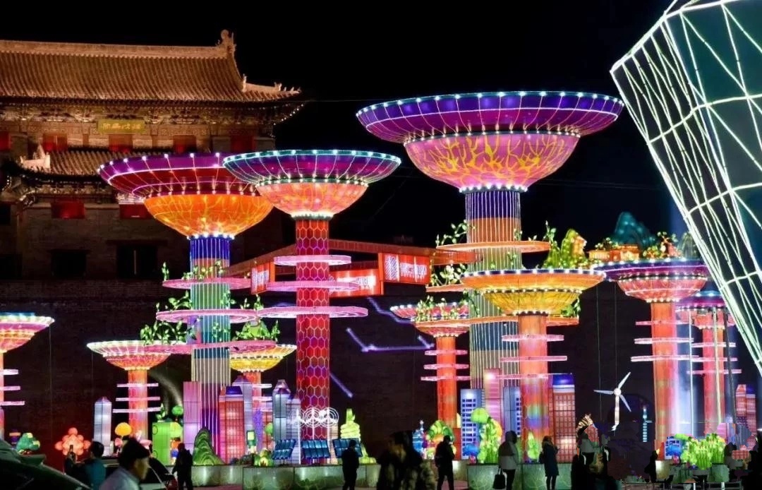 大同不夜城古都灯会在什么地方 (大同古城灯会2023需要门票吗)
