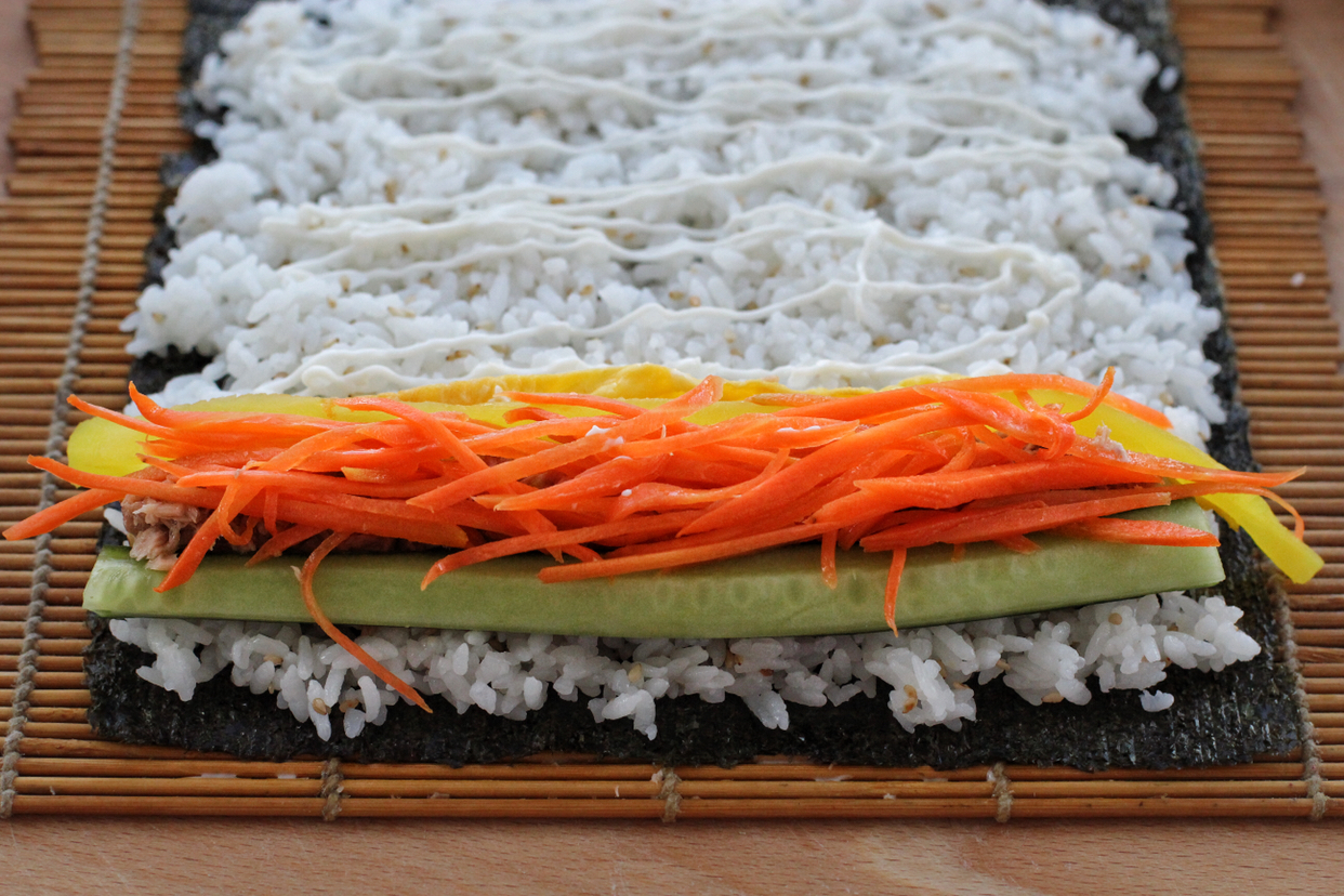 想吃寿司一定要去日本吗,懒人寿司不用竹帘