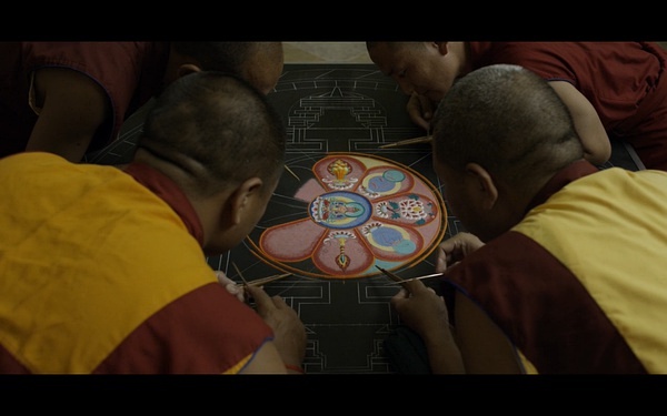 绝对震撼的沙画表演,沙画震撼人心