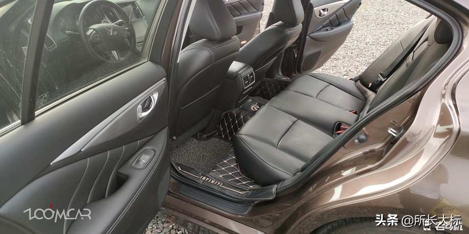 英菲尼迪q50l一阶测试,英菲尼迪q50灰色提车作业