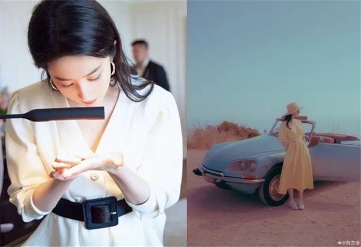 刘亦菲尚美头冠,刘亦菲黑色礼服戴皇冠迪奥