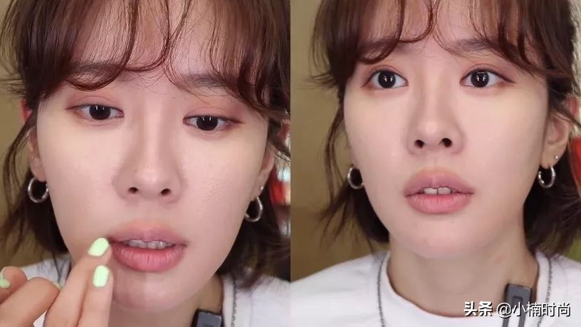 人中缩短化妆技术,人中很短妆容
