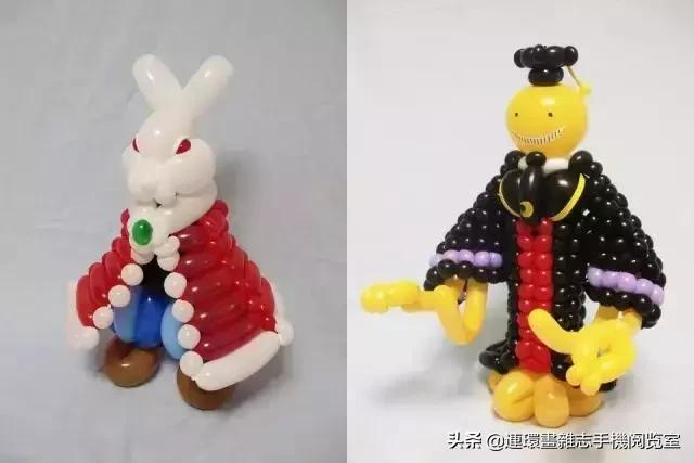 长气球的天鹅编法,天鹅气球编法