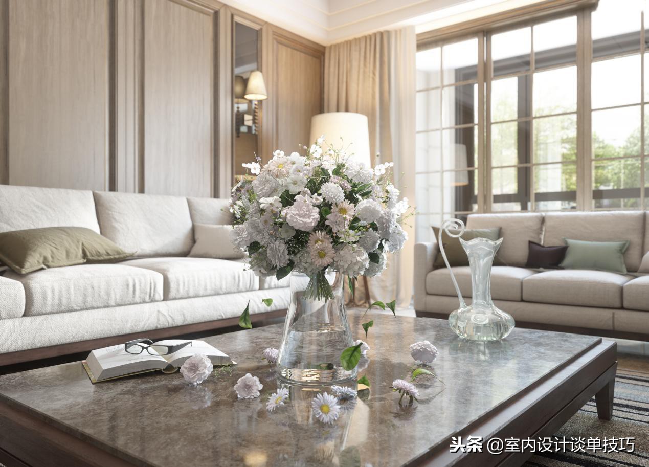 家装实景图创作灵感分析,写实客厅效果图