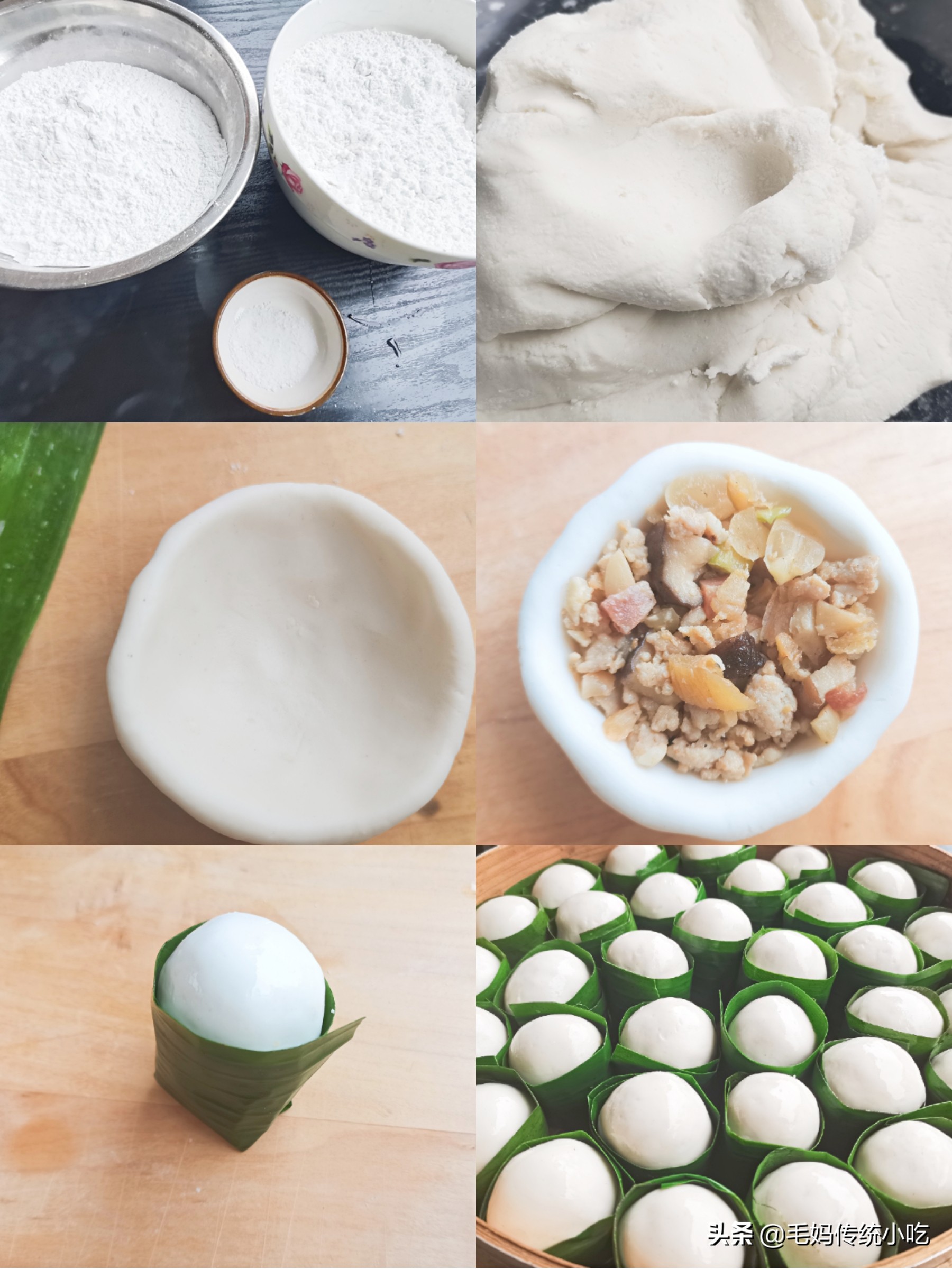 客家糯米油果正宗做法,客家小吃茶果馅