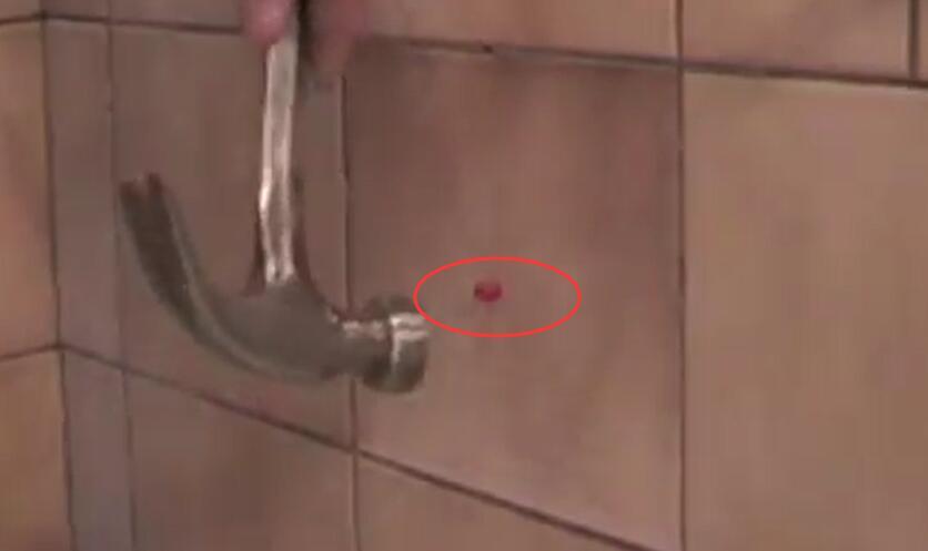 瓷砖打孔不开裂妙招,瓷砖打孔贴胶带