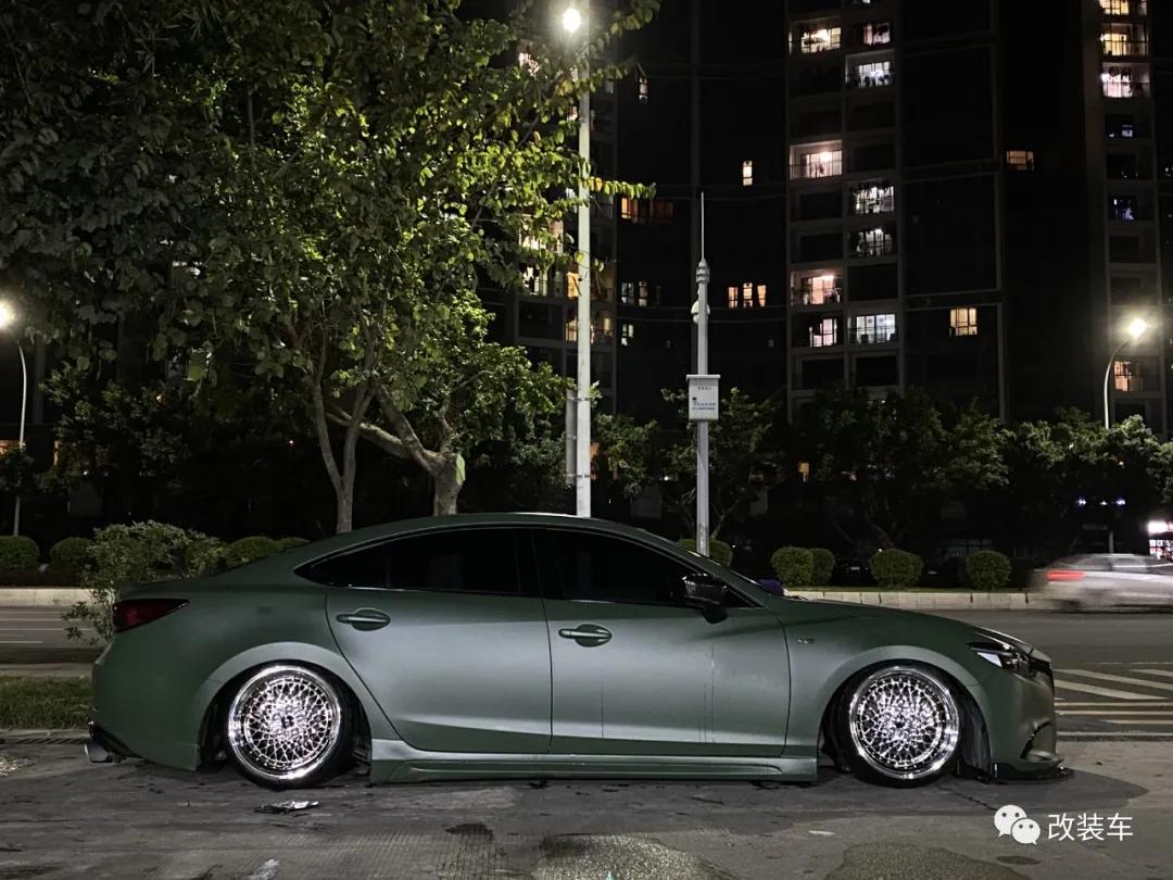 马自达阿特兹改装外观全过程,2018款马自达阿特兹改装