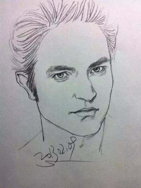 人物速写肖像画,速写是看一眼就能画出来的吗