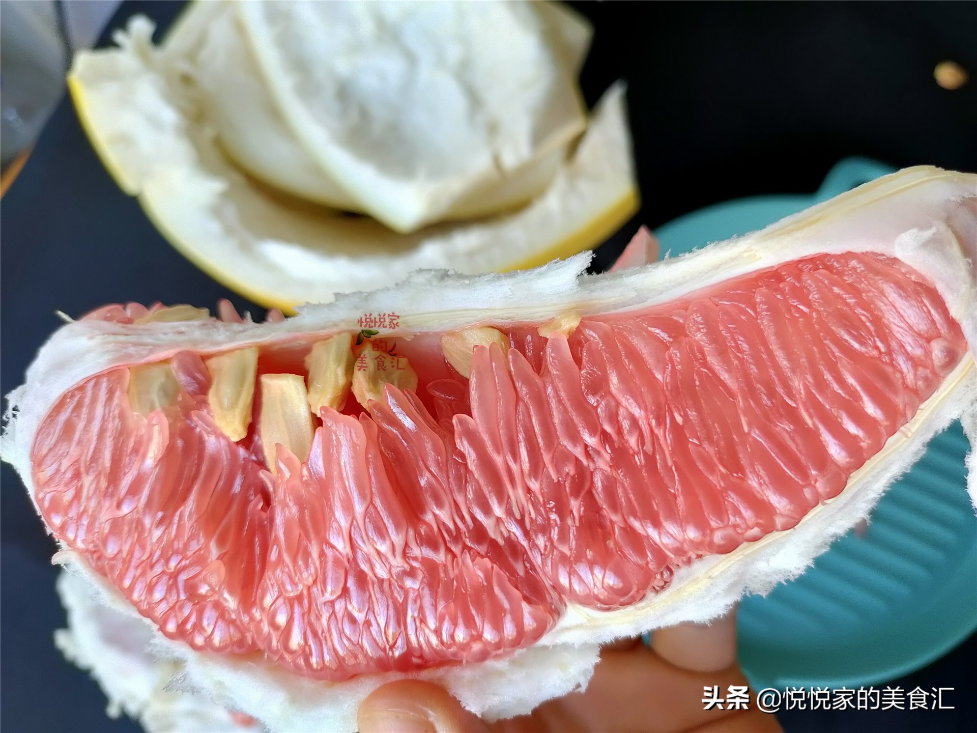 怎样挑柚子最甜,怎样挑柚子好方法图片