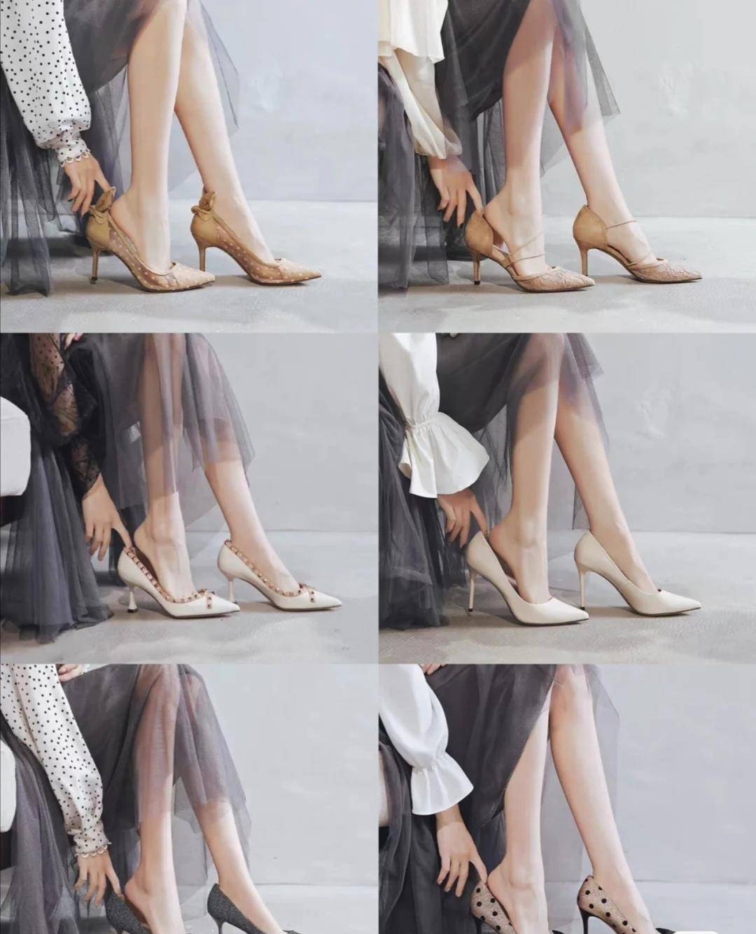 性感优雅的细跟鞋你拥有了吗？舒适又时髦，不愧是女神的必备单品