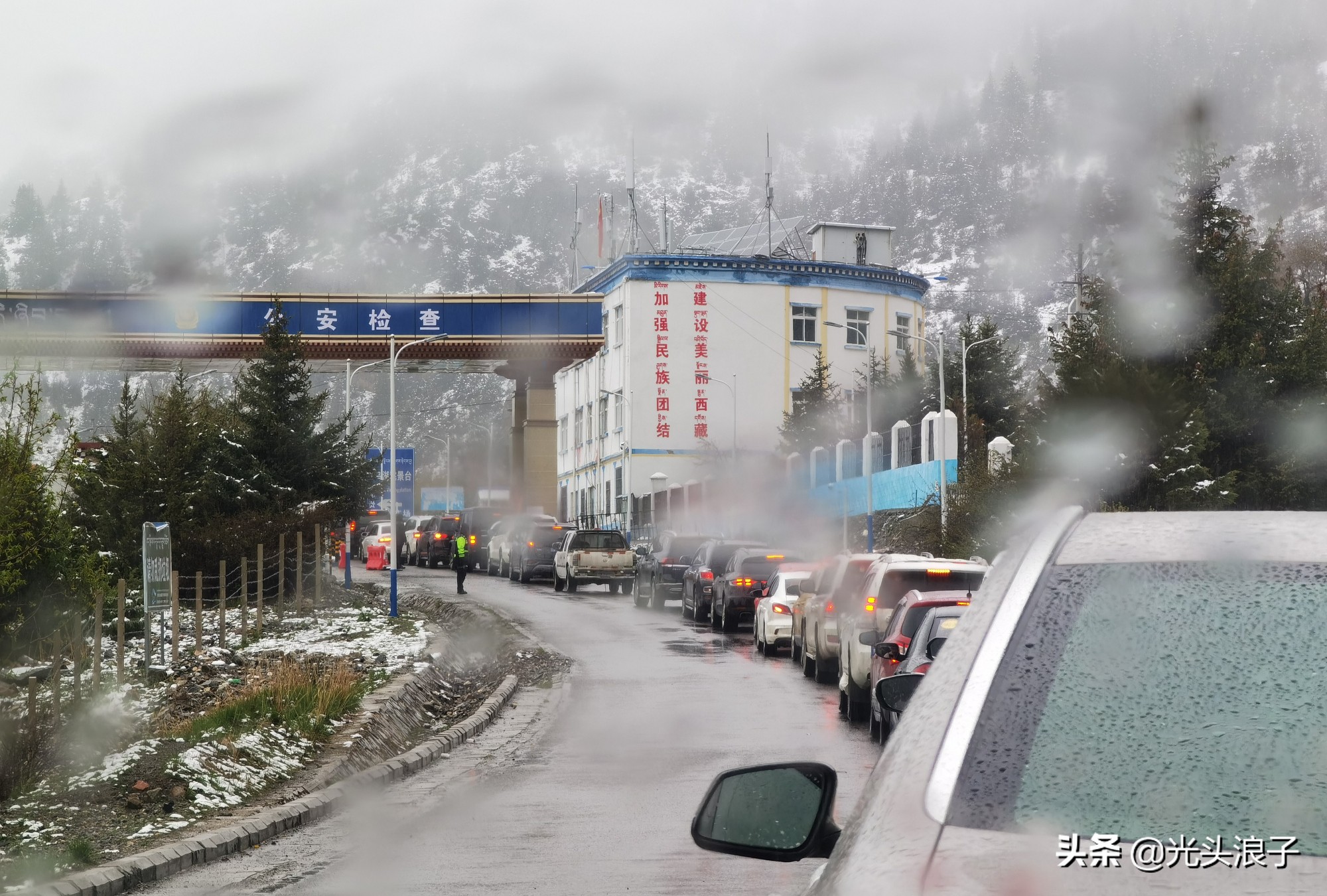 g317川藏北线路况,g318川藏线进藏路况