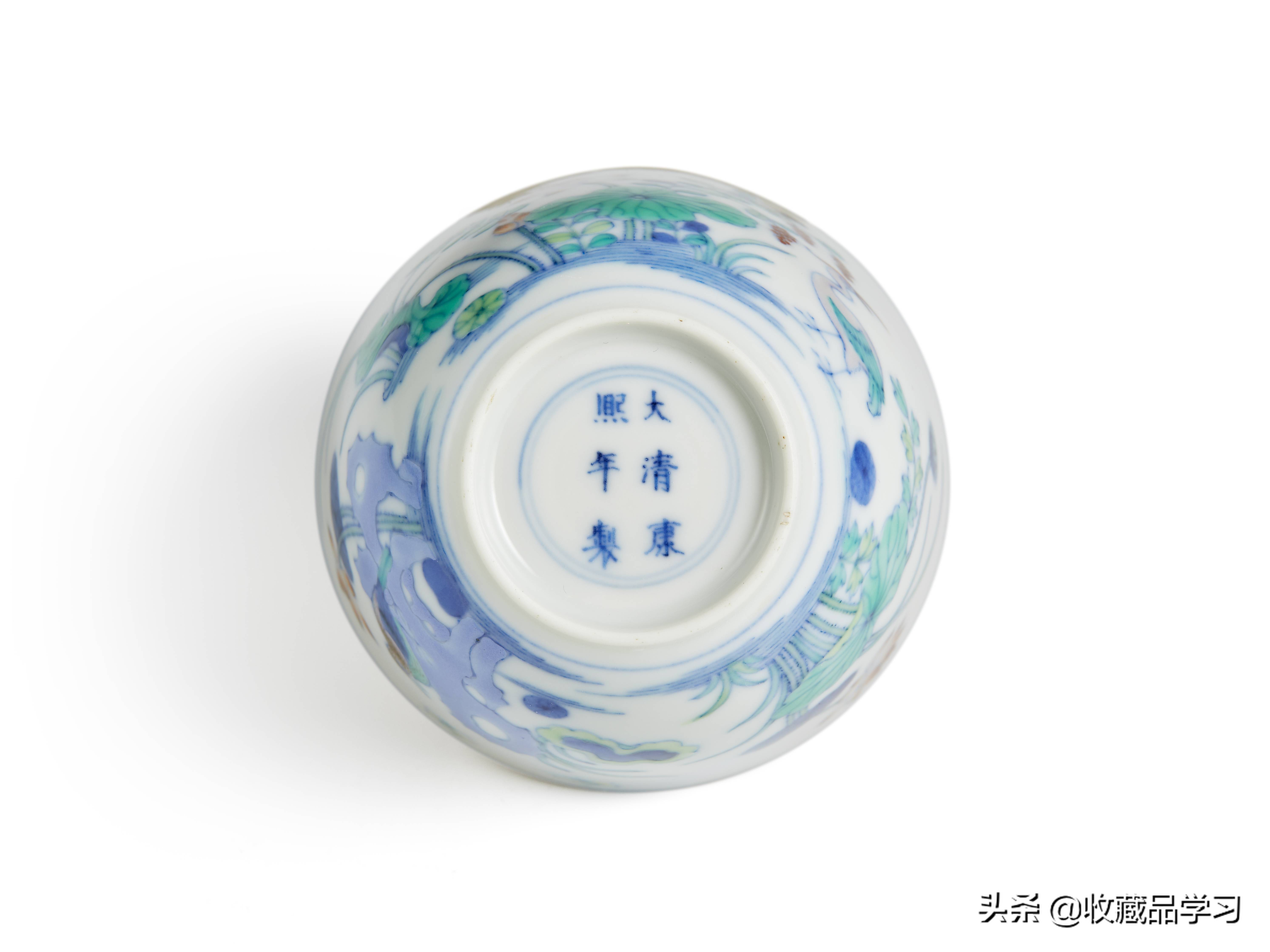 清代康熙青花山水瓷器,康熙雍正乾隆祖孙三代瓷器