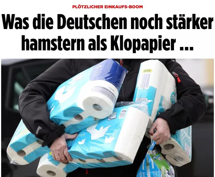 德国人民抢厕纸,德国人抢厕纸视频