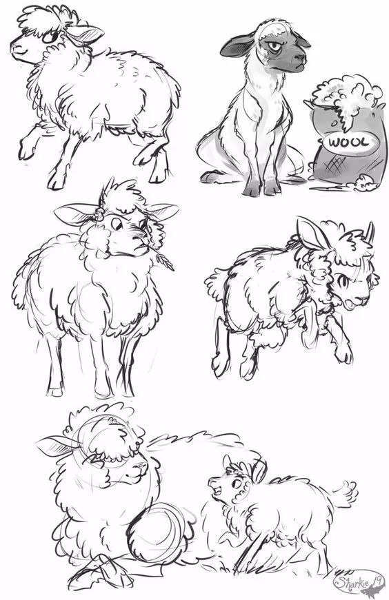 简笔画人物教程大全零基础成人,1000个适合零基础的简笔画教程