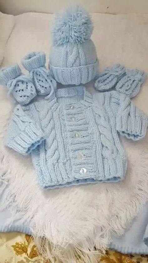 可爱又简单的宝宝毛衣图解,十款简单宝宝毛衣图解