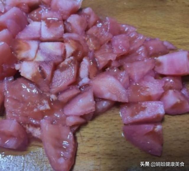 西红柿大块面疙瘩,西红柿面一碗