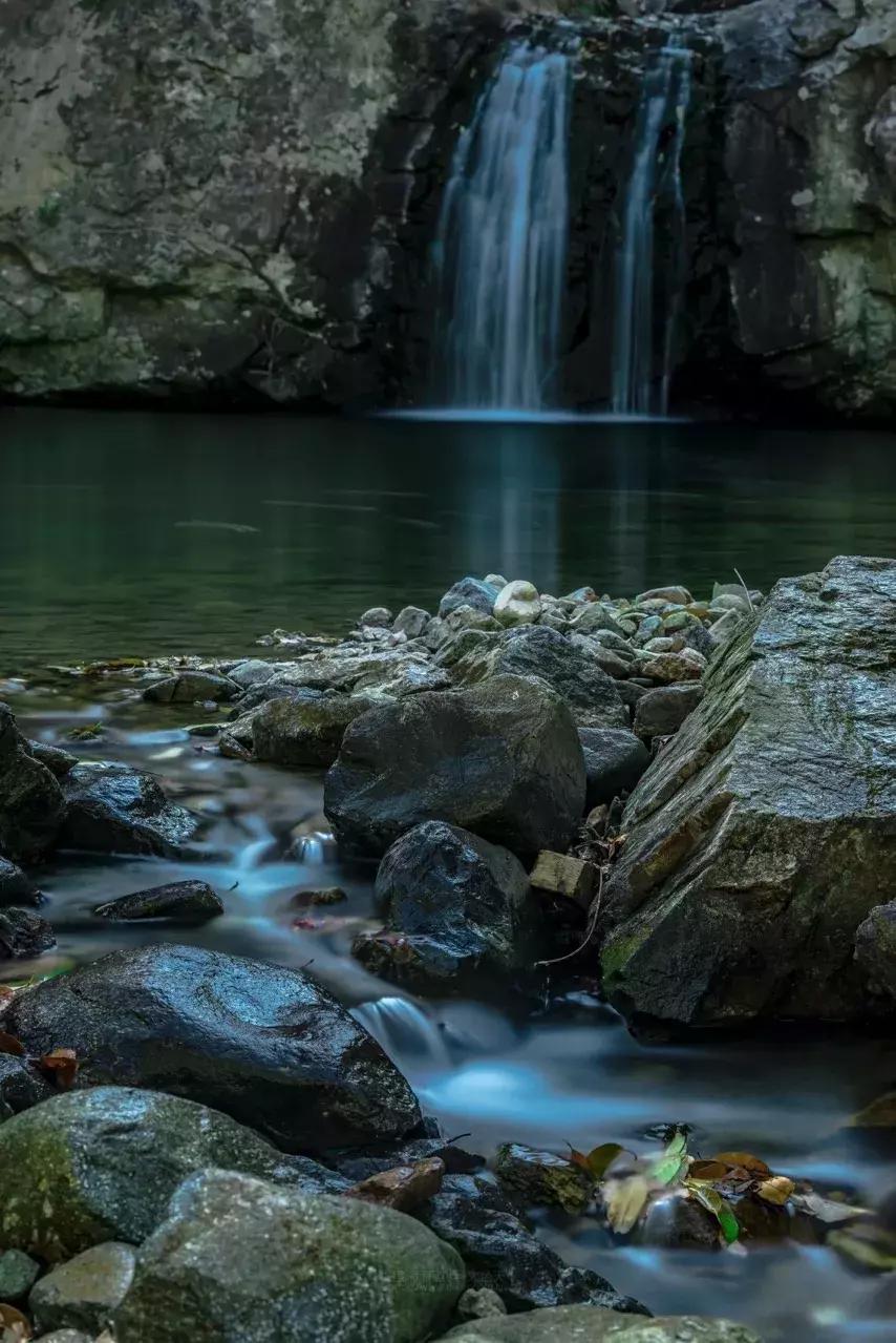 雨后龙津溪地,山水显梦幻