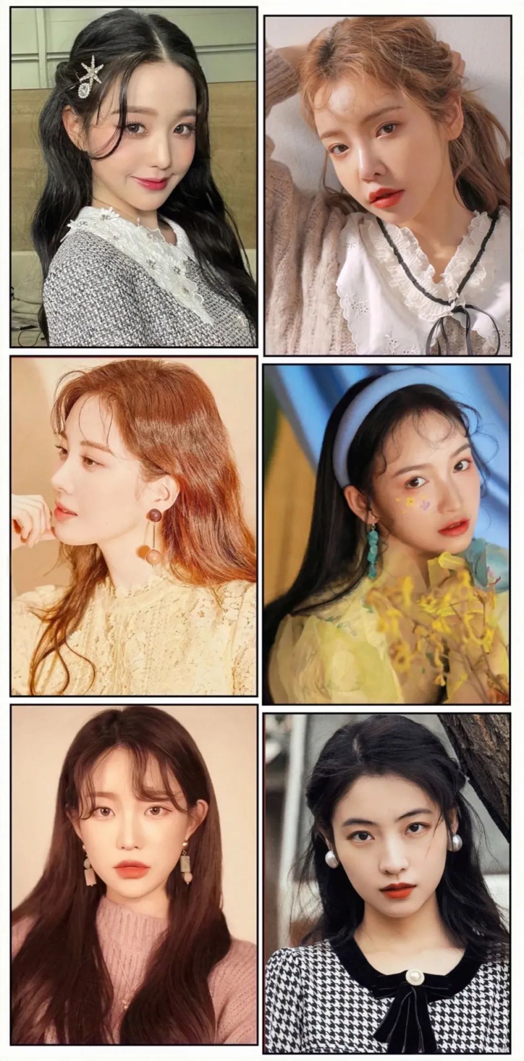 2021网红爆款发型短发戴狗啃刘海,头发2020流行发型显脸小