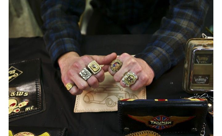 匪帮头盔穿搭,哈雷匪帮风格出街