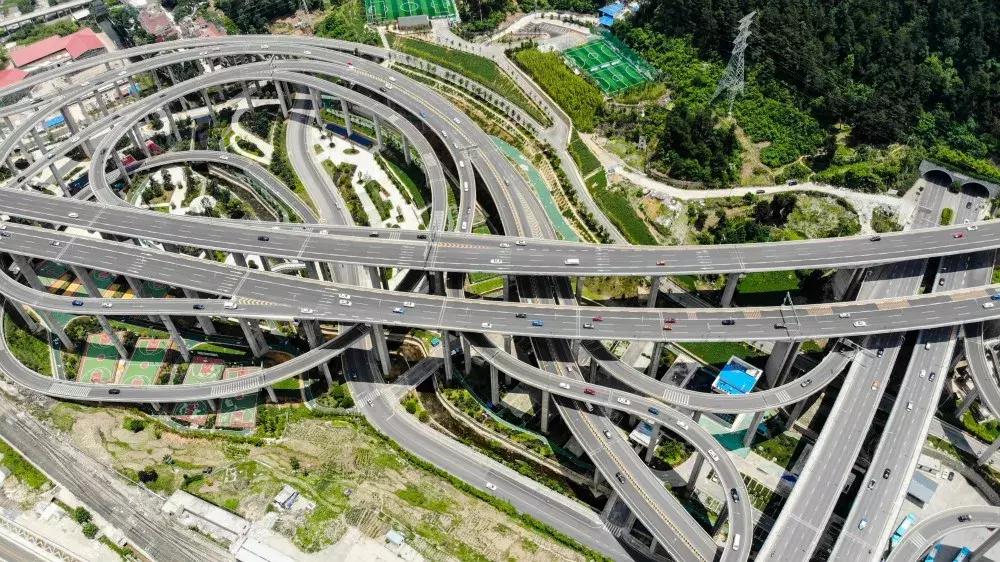 空中全景看贵阳,看贵阳的全景