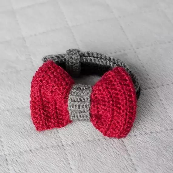 大蝴蝶结钩织教程大全,蝴蝶结的各种钩织教程