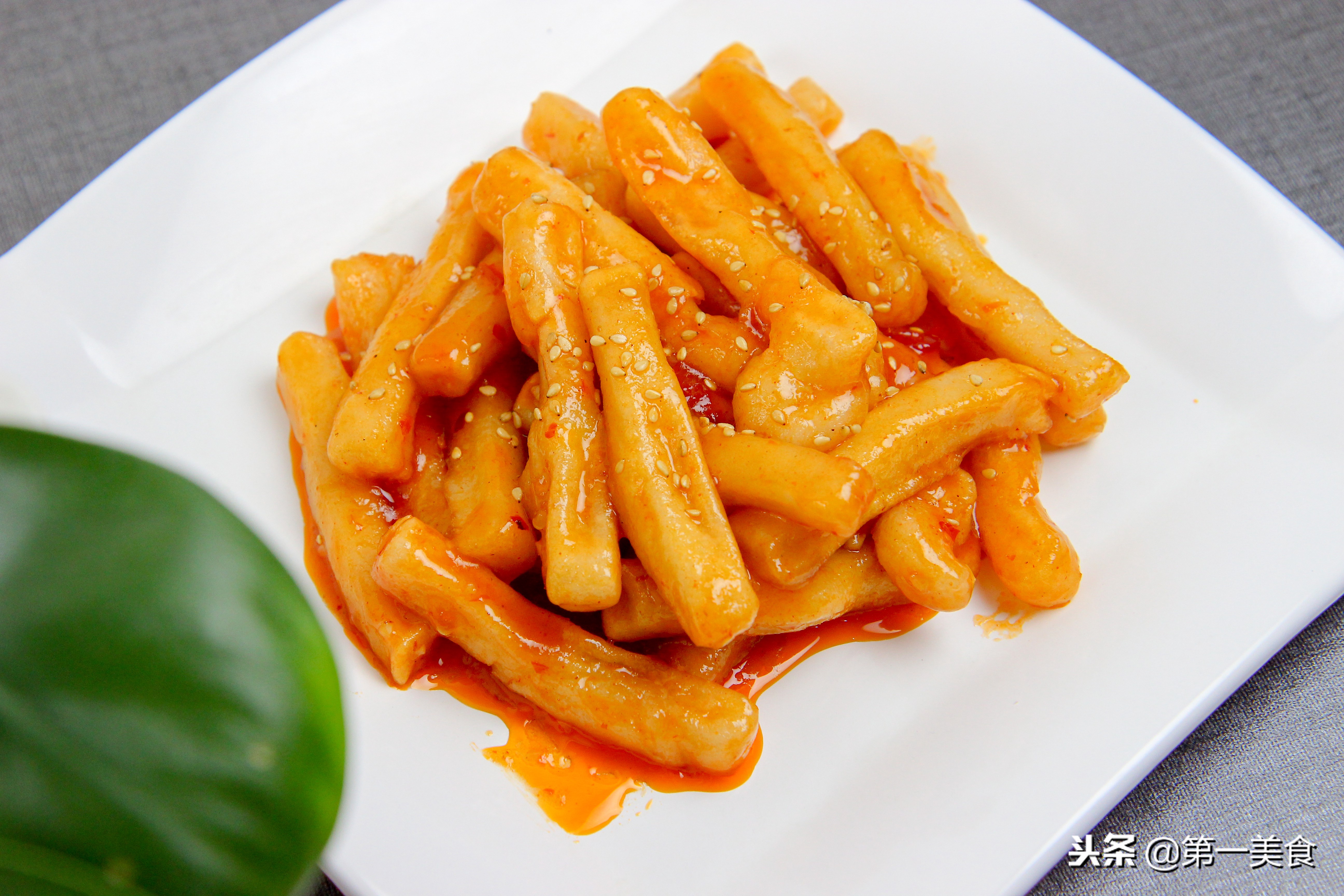 简单版炒年糕教学,大厨炒年糕的家常做法