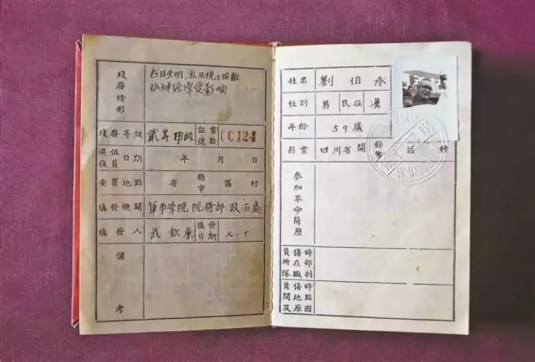 今天，缅怀“军神”*伯承刘**元帅