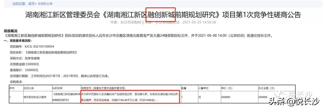 长沙新发展的新区,长沙融创新城最新规划