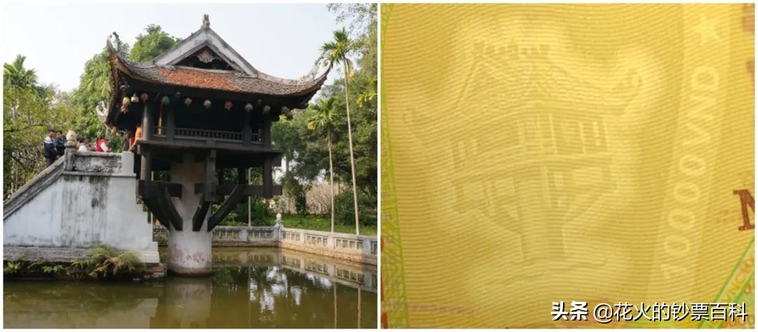 越南旧版1000元钞票,越南五万元的面额长什么样