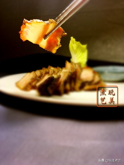 最好吃的咸猪肉做法,一蒸就特别好吃咸的猪肉