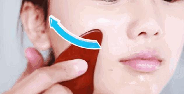 法令纹刮痧手法完整版教程,面部刮痧消除法令纹提升眼睑下垂