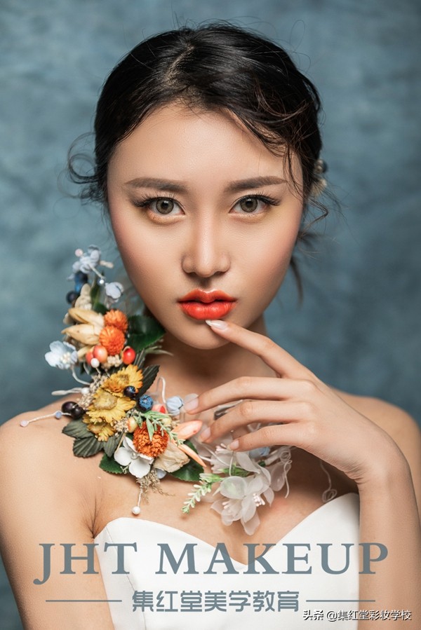 集红堂彩妆学校彩妆作品展