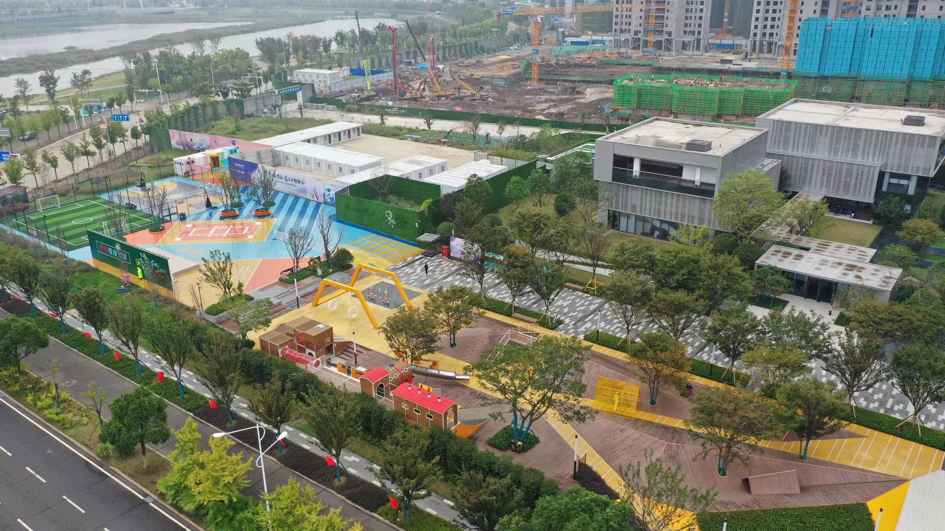 武汉方岛金茂智慧科学城沙盘图,武汉方岛金茂智慧科学城建设时间